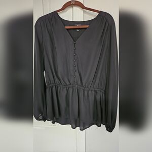 JCPenny Gently Worn Sheer Blouse